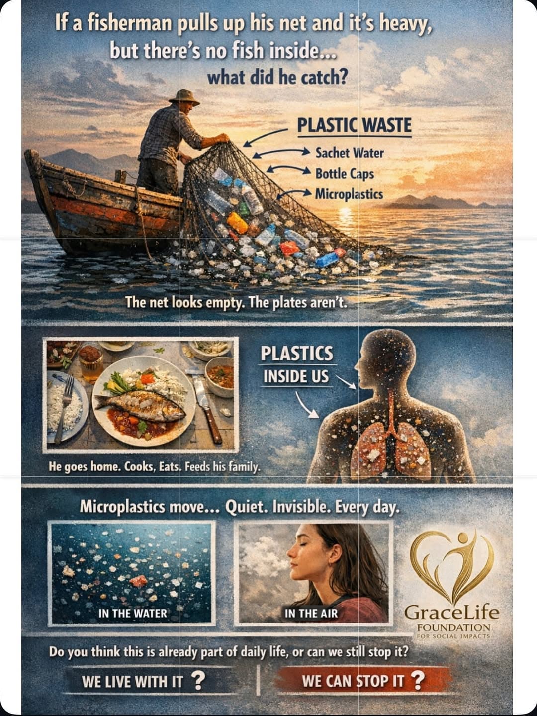 Stop throwing plastics away