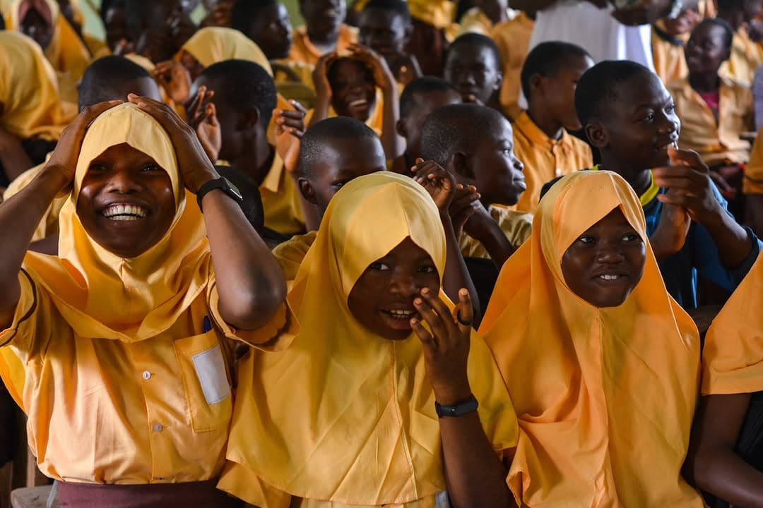 The NGO with public school children