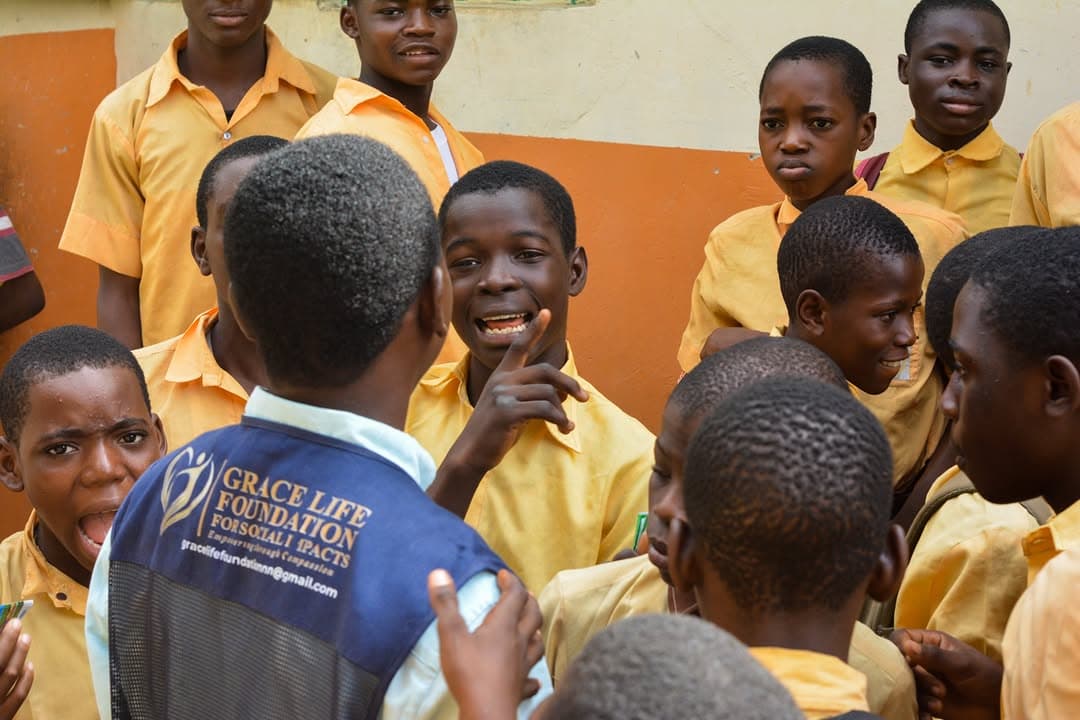 The NGO with public school children