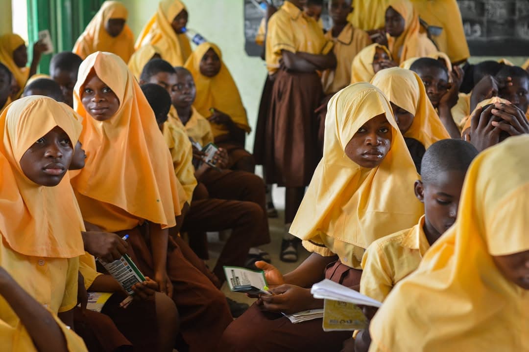 The NGO with public school children